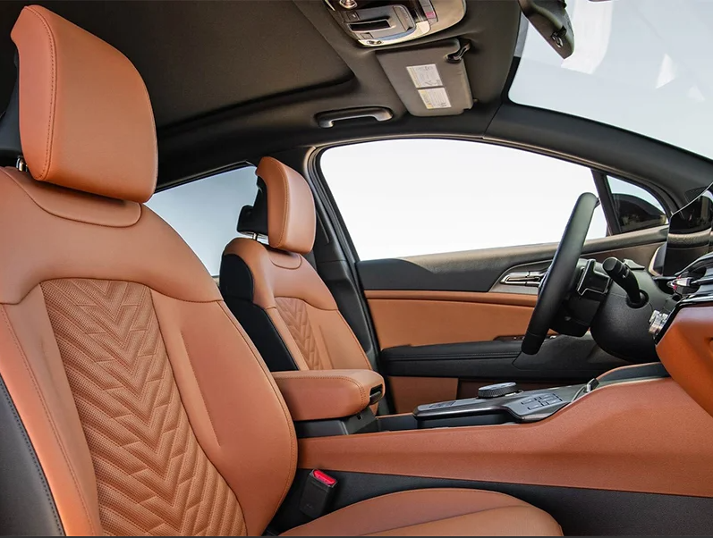 The interior of a 2026 Kia Sportage.