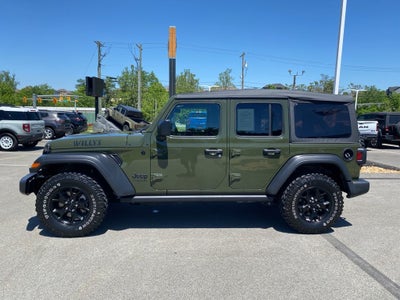 2022 Jeep Wrangler Unlimited Willys