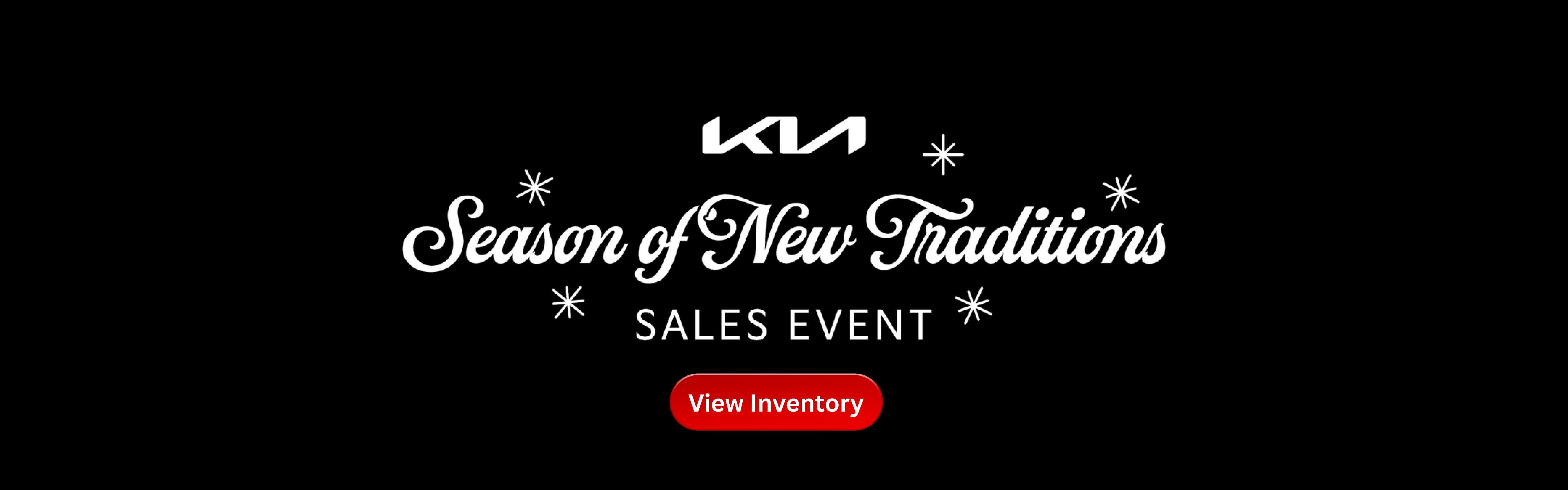 Seasons of New Traditions Sale Event
