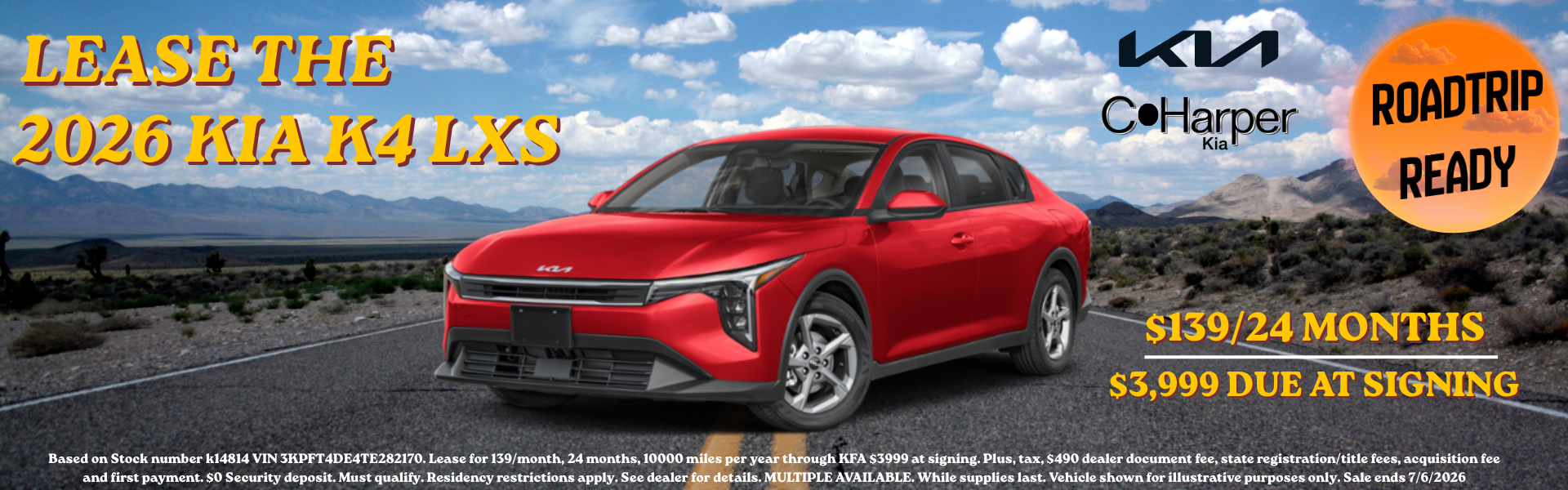 2026 Kia K4