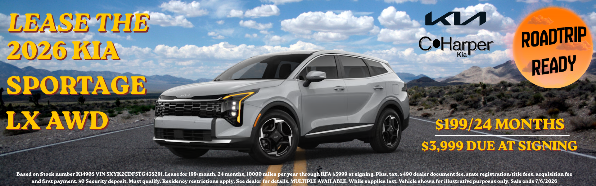 2026 Kia Sportage LX